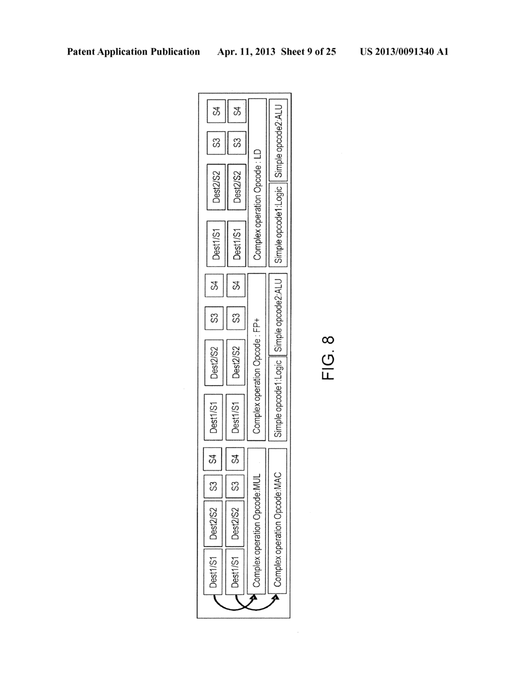 Apparatus and Method for Processing an Instruction Matrix Specifying     Parallel and Dependent Operations - diagram, schematic, and image 10