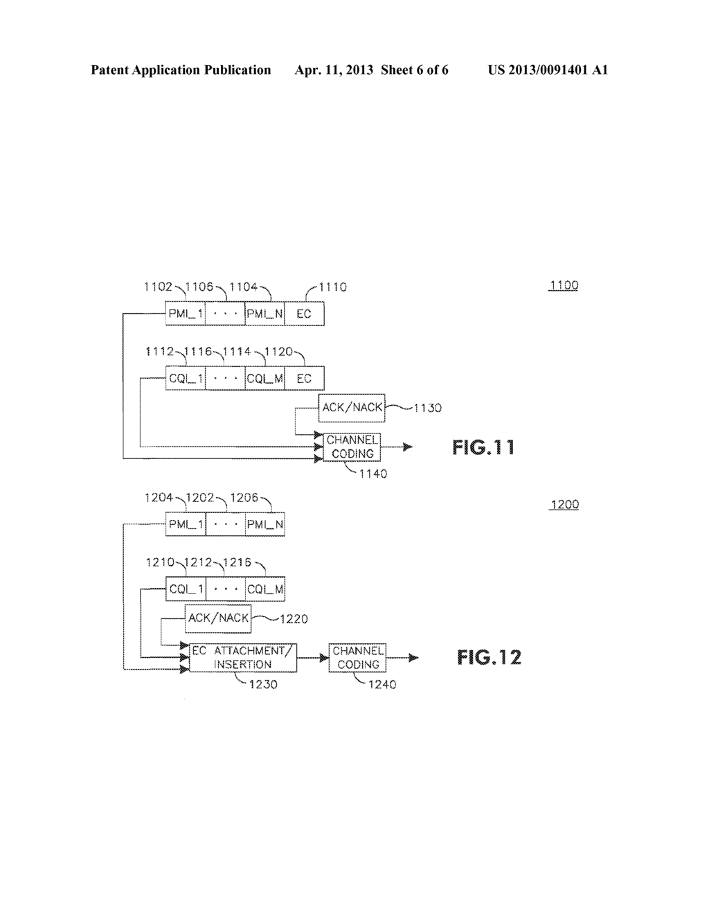 FEEDBACK SIGNALING ERROR DETECTION AND CHECKING IN MIMO WIRELESS     COMMUNICATION SYSTEMS - diagram, schematic, and image 07