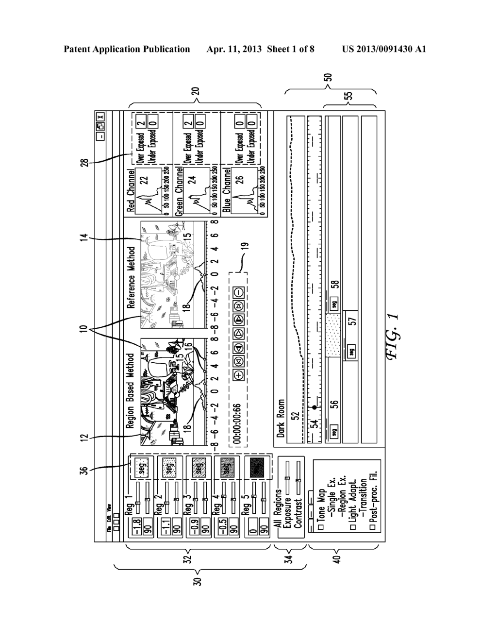 GRAPHICAL USER INTERFACE FOR TONE MAPPING HIGH DYNAMIC RANGE VIDEO - diagram, schematic, and image 02