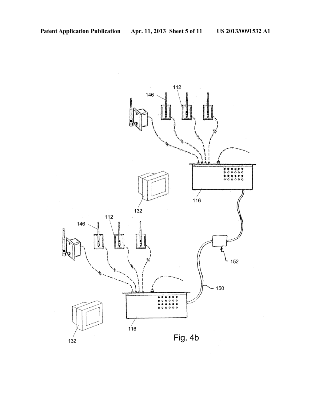 Method and Apparatus for Providing Wireless Communications Within a     Building - diagram, schematic, and image 06