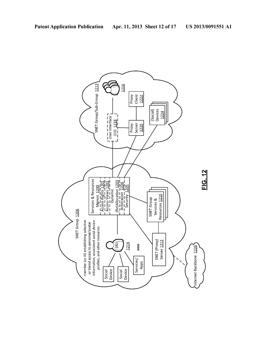 Social Processing Member Offering Fixed and Intelligent Services - diagram, schematic, and image 13