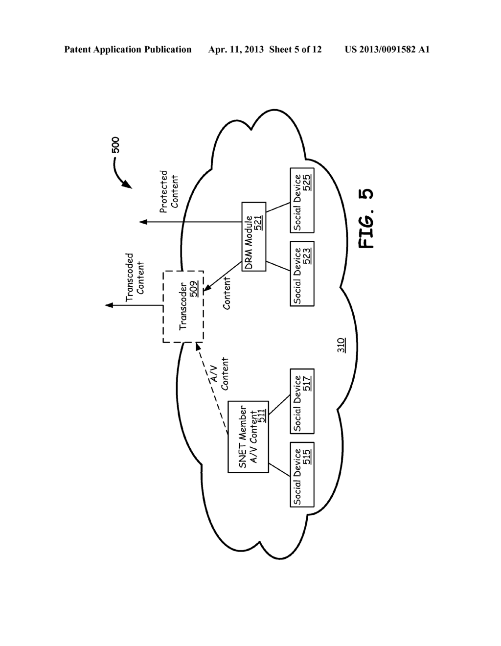 CONTENT SECURITY IN A SOCIAL NETWORK - diagram, schematic, and image 06