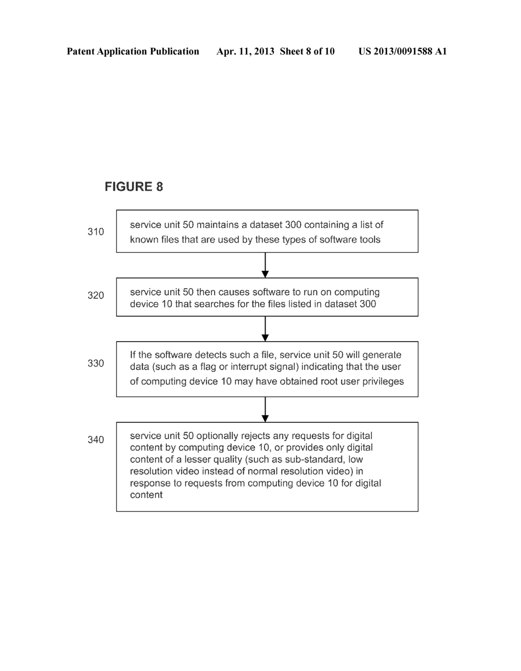 METHOD AND APPARATUS FOR IMPROVED DIGITAL RIGHTS MANAGEMENT - diagram, schematic, and image 09