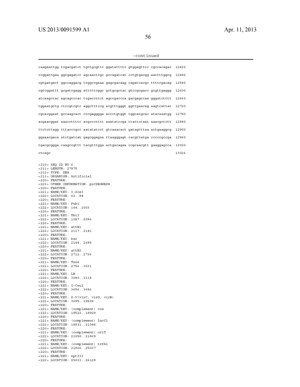 Cosmid Vector for Transforming Plant and Use Thereof - diagram, schematic, and image 73