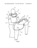 PROTECTIVE APPAREL AND SUPPORT APPARATUS AND METHOD OF USE diagram and image