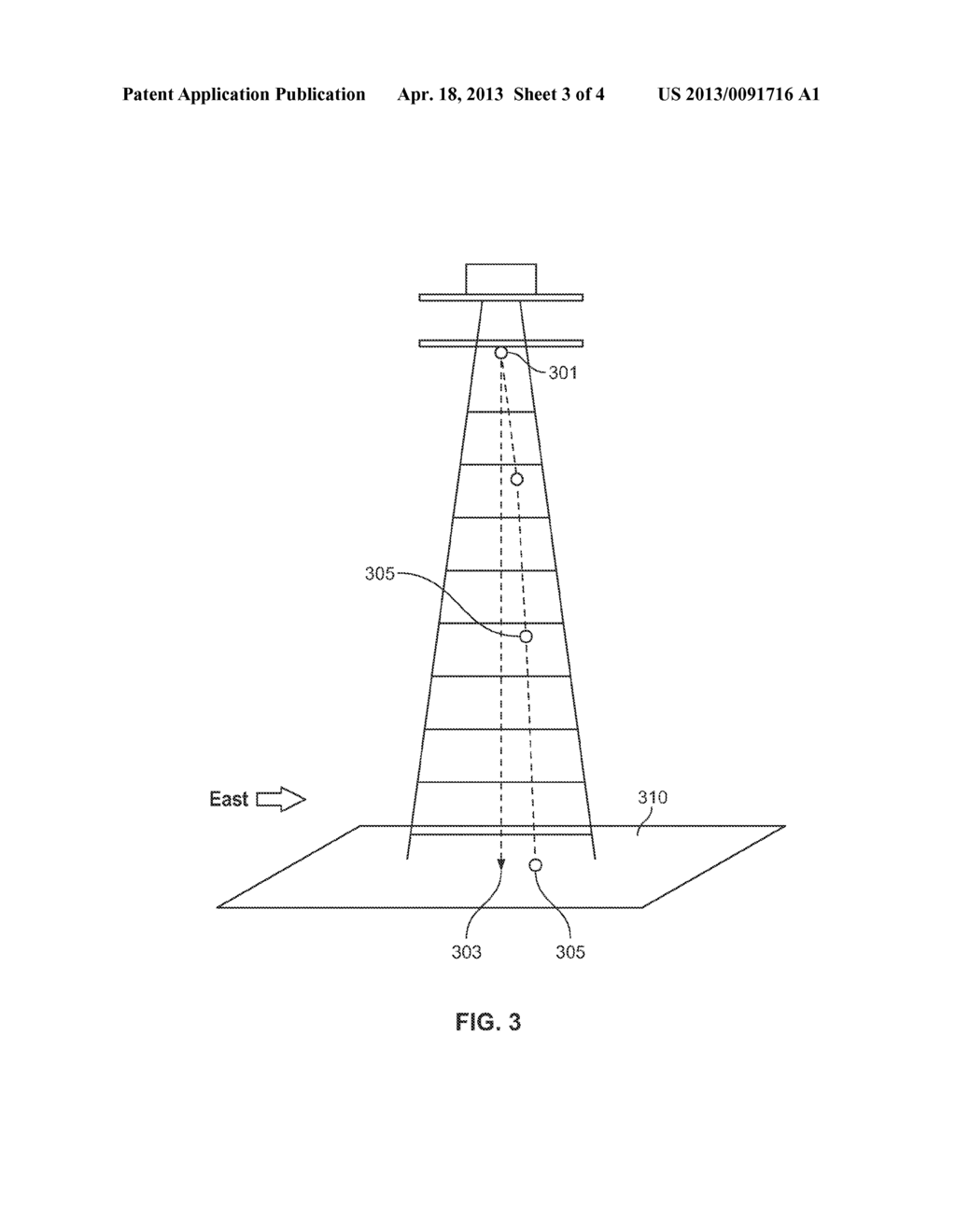 Apparatus and Method for Determining the Direction East - diagram, schematic, and image 04