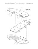 SHOE WITH INTERCHANGEABLE STRAP SYSTEM diagram and image