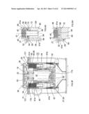 MOTOR, FAN AND CYCLONIC SEPARATION APPARATUS ARRANGEMENT FOR A VACUUM     CLEANER diagram and image