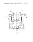 MOTOR, FAN AND CYCLONIC SEPARATION APPARATUS ARRANGEMENT FOR A VACUUM     CLEANER diagram and image