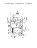 MOTOR, FAN AND CYCLONIC SEPARATION APPARATUS ARRANGEMENT FOR A VACUUM     CLEANER diagram and image