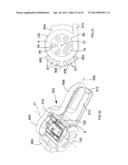 MOTOR, FAN AND CYCLONIC SEPARATION APPARATUS ARRANGEMENT FOR A VACUUM     CLEANER diagram and image