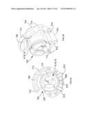 MOTOR, FAN AND CYCLONIC SEPARATION APPARATUS ARRANGEMENT FOR A VACUUM     CLEANER diagram and image