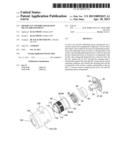 MOTOR, FAN AND DIRT SEPARATION MEANS ARRANGEMENT diagram and image