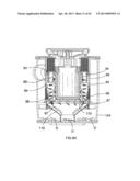 MOTOR, FAN AND DIRT SEPARATION MEANS ARRANGEMENT diagram and image