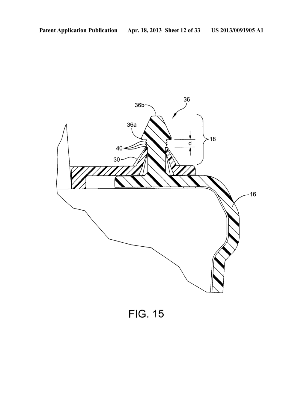 ANTI-THEFT DEVICE INCLUDING A STRAP AND METHOD OF USE - diagram, schematic, and image 13