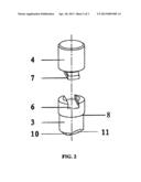 LOCK CYLINDER WITH JOGGLE JOINT STRUCTURE diagram and image