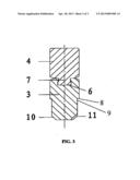 LOCK CYLINDER WITH JOGGLE JOINT STRUCTURE diagram and image