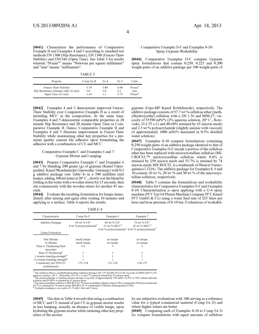 CELLULOSE ETHER AND MICROCRYSTALLINE CELLULOSE IN INORGANIC BINDER     COMPOSITIONS - diagram, schematic, and image 05