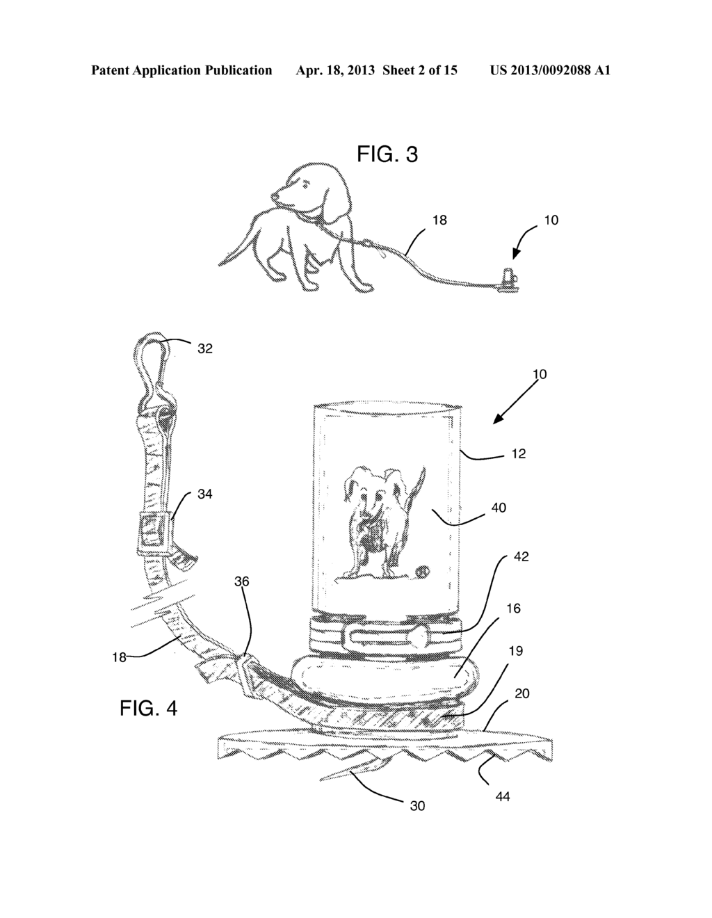 Portable Pet Restraint Device - diagram, schematic, and image 03