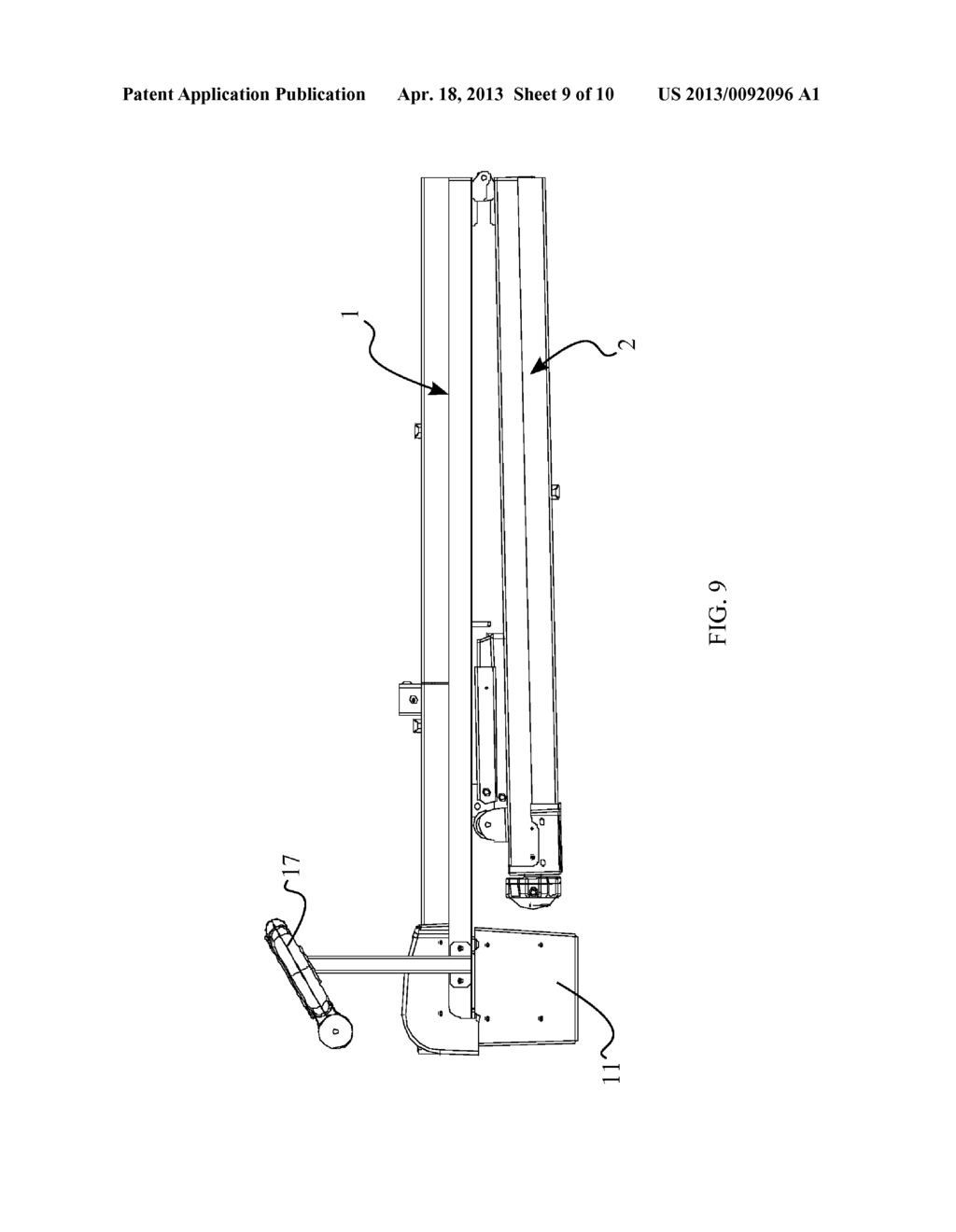 Apparatus for Foldable Treadmill for Pets - diagram, schematic, and image 10