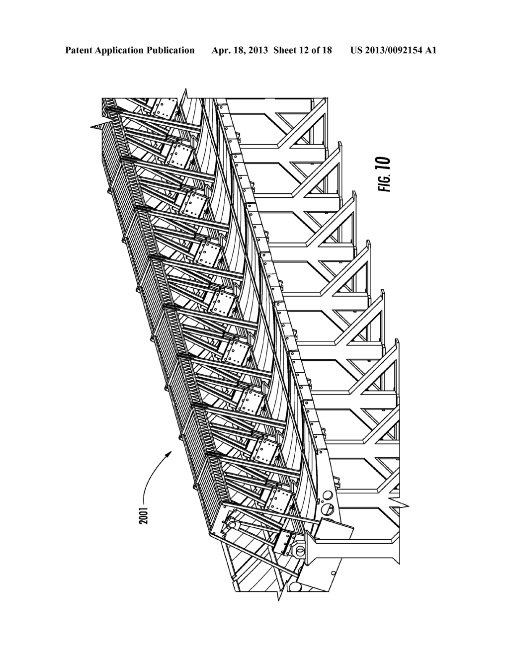 APPARATUSES AND METHODS FOR PROVIDING A SECONDARY REFLECTOR ON A SOLAR     COLLECTOR SYSTEM - diagram, schematic, and image 13