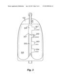 Manual emergency resuscitator with pre-defined volume control diagram and image
