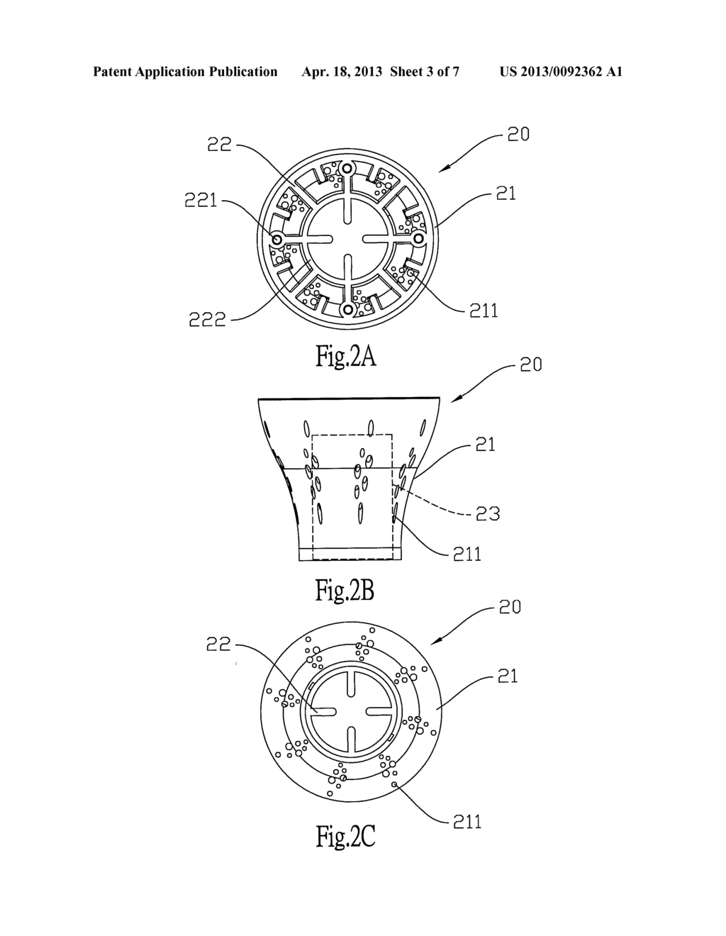 HEAT DISSIPATING STRUCTURE FOR LIGHT BULB - diagram, schematic, and image 04