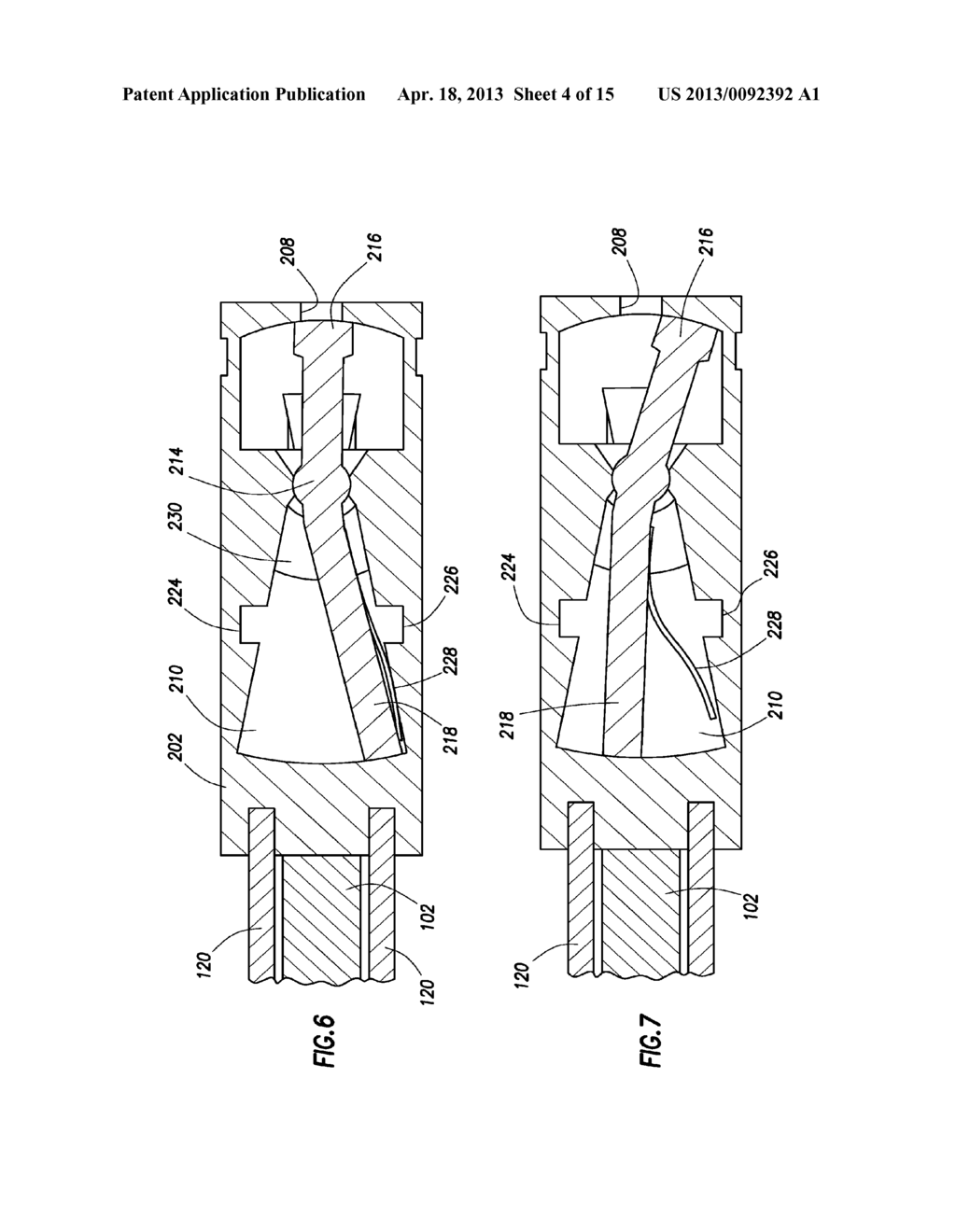 METHOD AND APPARATUS FOR CONTROLLING FLUID FLOW USING MOVABLE FLOW     DIVERTER ASSEMBLY - diagram, schematic, and image 05