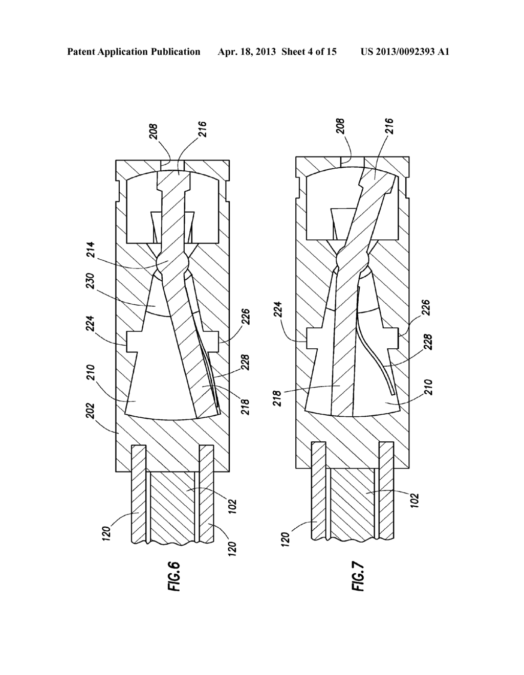 METHOD AND APPARATUS FOR CONTROLLING FLUID FLOW USING MOVABLE FLOW     DIVERTER ASSEMBLY - diagram, schematic, and image 05