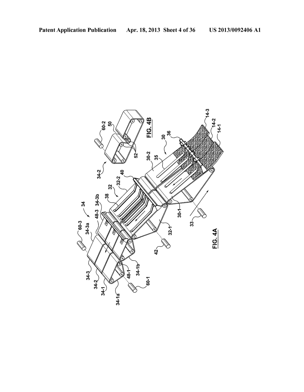 METHOD AND APPARATUS FOR HARVESTING AND PICKING UP SOD - diagram, schematic, and image 05