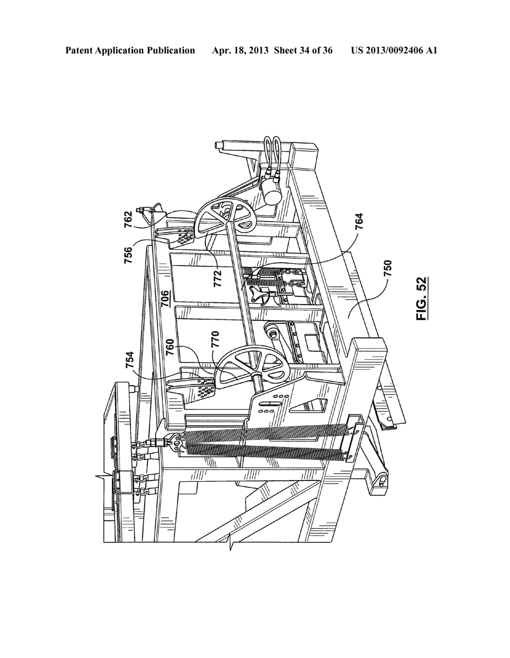 METHOD AND APPARATUS FOR HARVESTING AND PICKING UP SOD - diagram, schematic, and image 35