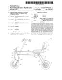 FOLDING VEHICLE HAVING A CHASSIS THAT FUNCTIONS AS A PROTECTIVE, CARRY-ON     CASING diagram and image