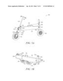 FOLDING VEHICLE HAVING A CHASSIS THAT FUNCTIONS AS A PROTECTIVE, CARRY-ON     CASING diagram and image