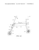 FOLDING VEHICLE HAVING A CHASSIS THAT FUNCTIONS AS A PROTECTIVE, CARRY-ON     CASING diagram and image