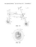 FOLDING VEHICLE HAVING A CHASSIS THAT FUNCTIONS AS A PROTECTIVE, CARRY-ON     CASING diagram and image