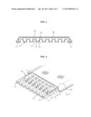 BOARD HAVING THE FUNCTIONS OF DRAINING, BLOCKING, CONTAINING, AND     COLLECTING WATER diagram and image