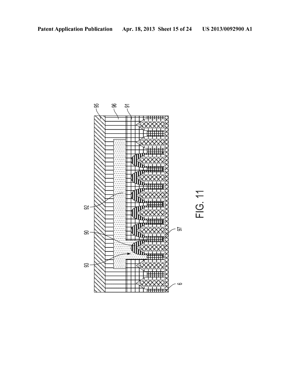 NANOWIRE SIZED OPTO-ELECTRONIC STRUCTURE AND METHOD FOR MANUFACTURING THE     SAME - diagram, schematic, and image 16