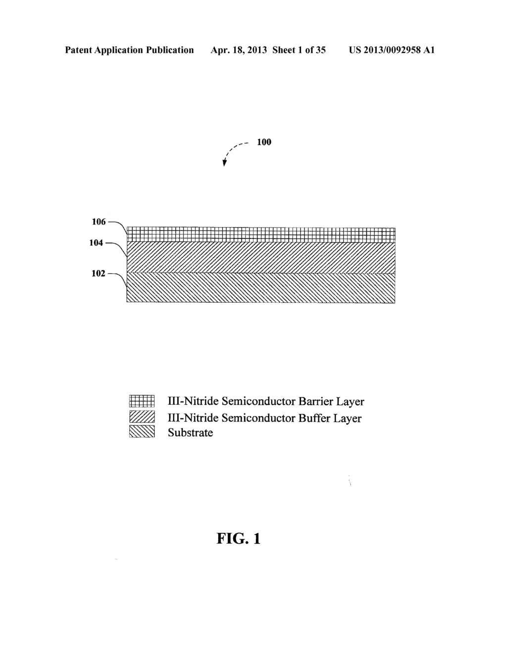 NORMALLY-OFF III-NITRIDE METAL-2DEG TUNNEL JUNCTION FIELD-EFFECT     TRANSISTORS - diagram, schematic, and image 02