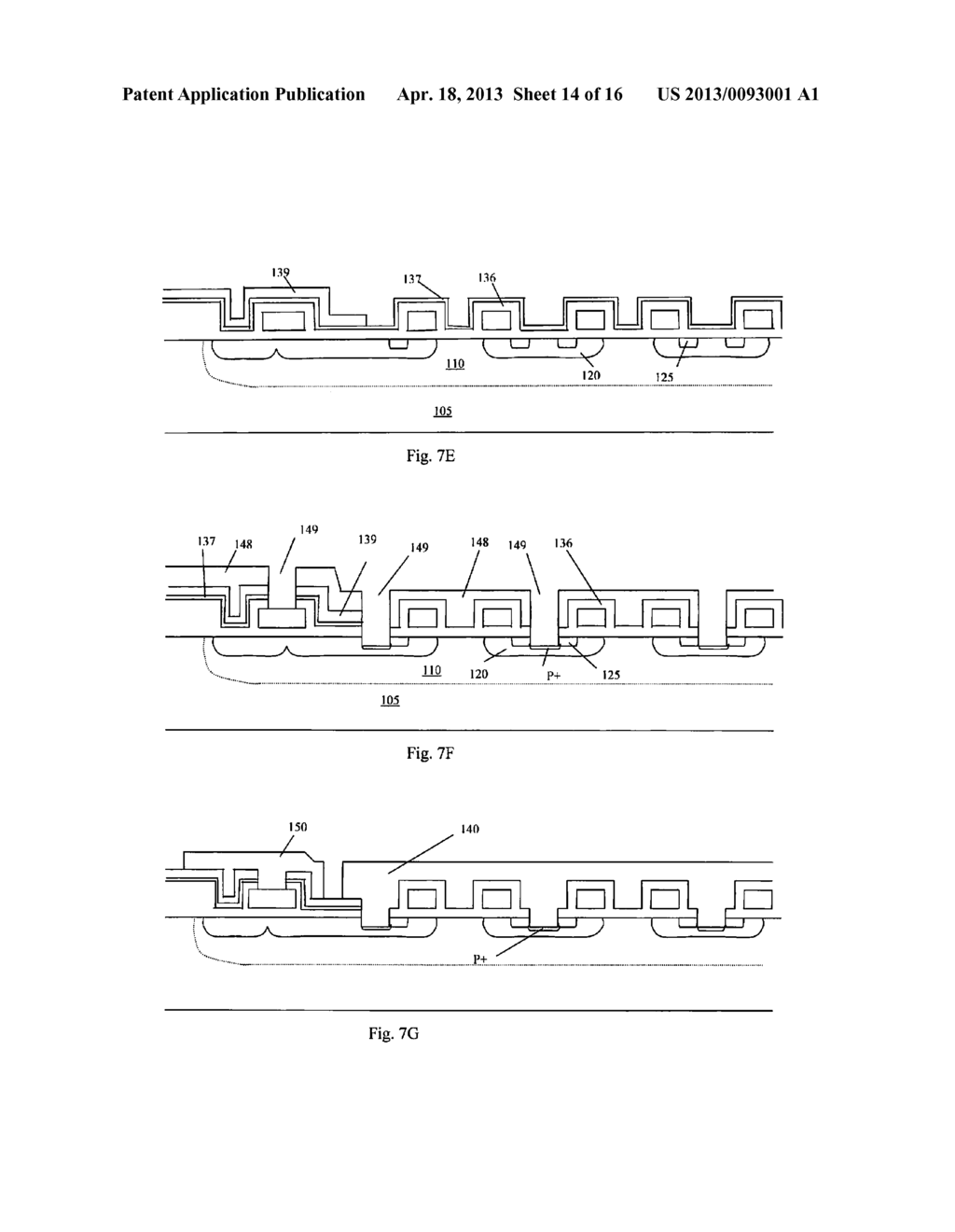 POWER MOSFET DEVICE STRUCTURE FOR HIGH FREQUENCY APPLICATIONS - diagram, schematic, and image 15