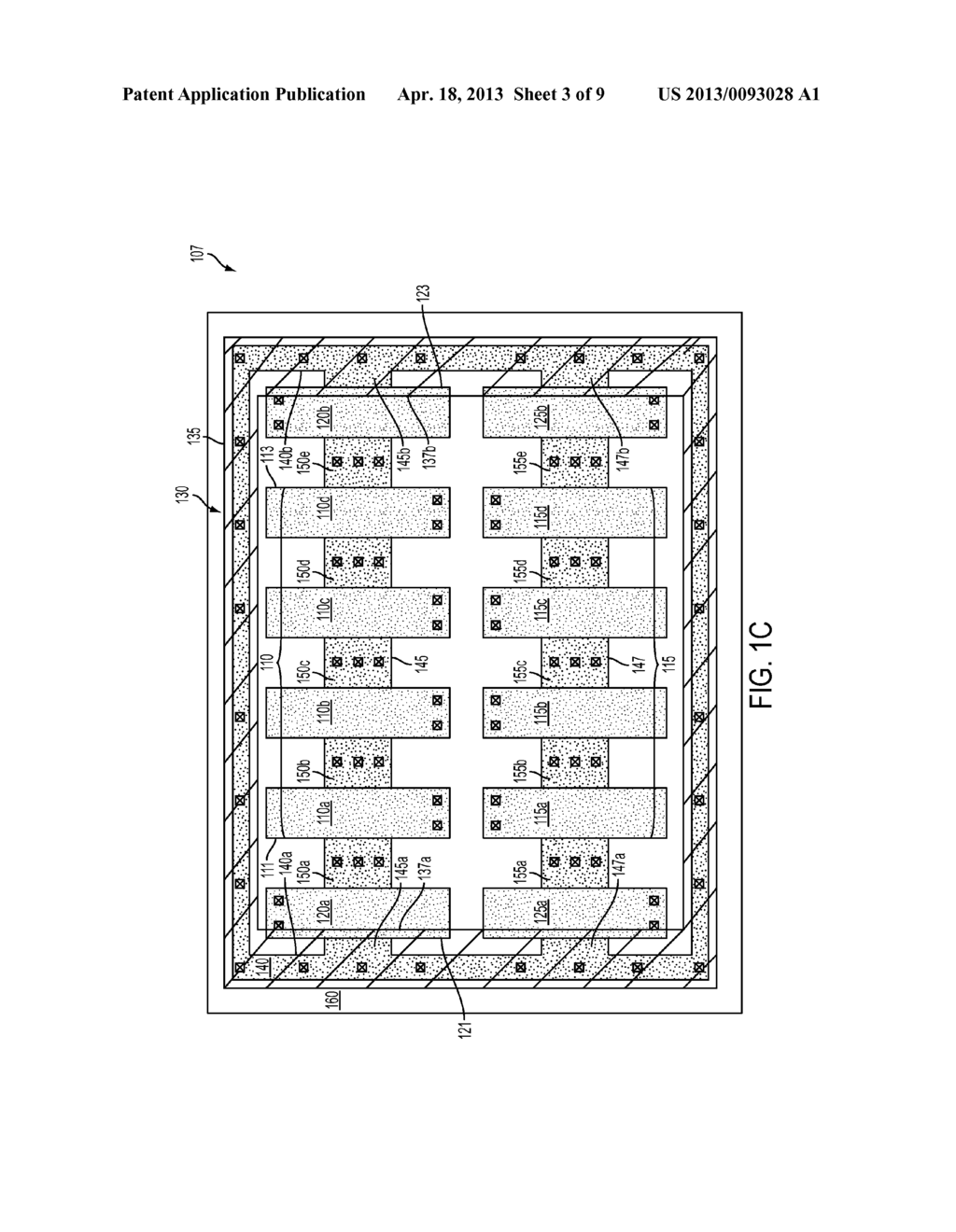 INTEGRATED CIRCUITS HAVING DUMMY GATE ELECTRODES AND METHODS OF FORMING     THE SAME - diagram, schematic, and image 04