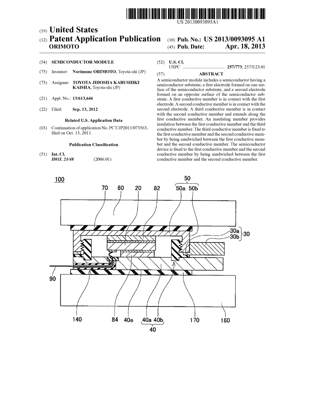 SEMICONDUCTOR MODULE - diagram, schematic, and image 01