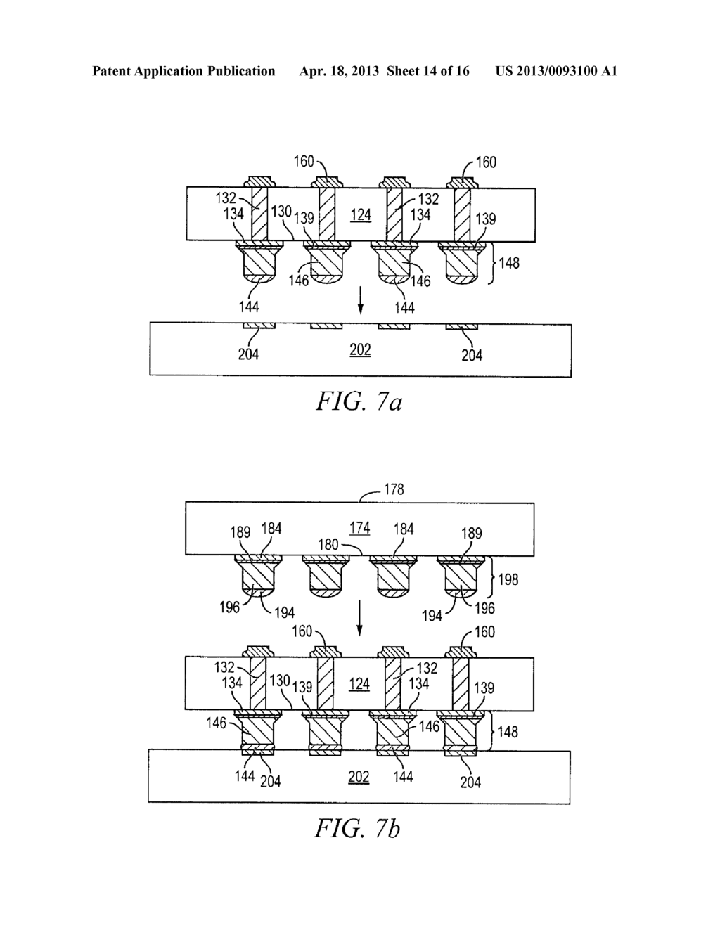 Semiconductor Device and Method of Forming Conductive Pillar Having an     Expanded Base - diagram, schematic, and image 15