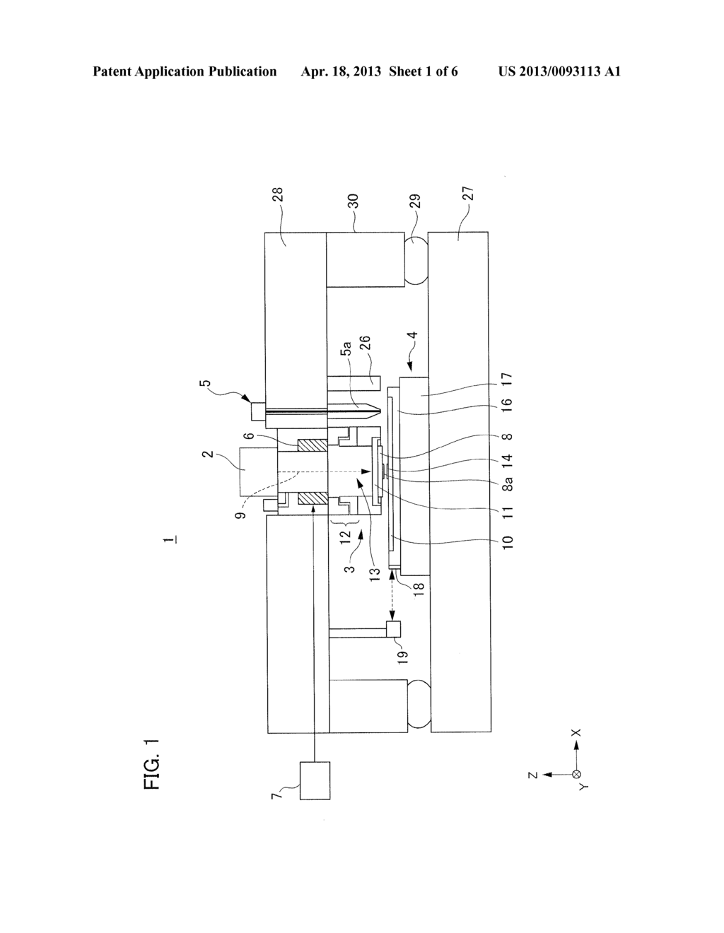 IMPRINT APPARATUS AND ARTICLE MANUFACTURING METHOD USING SAME - diagram, schematic, and image 02