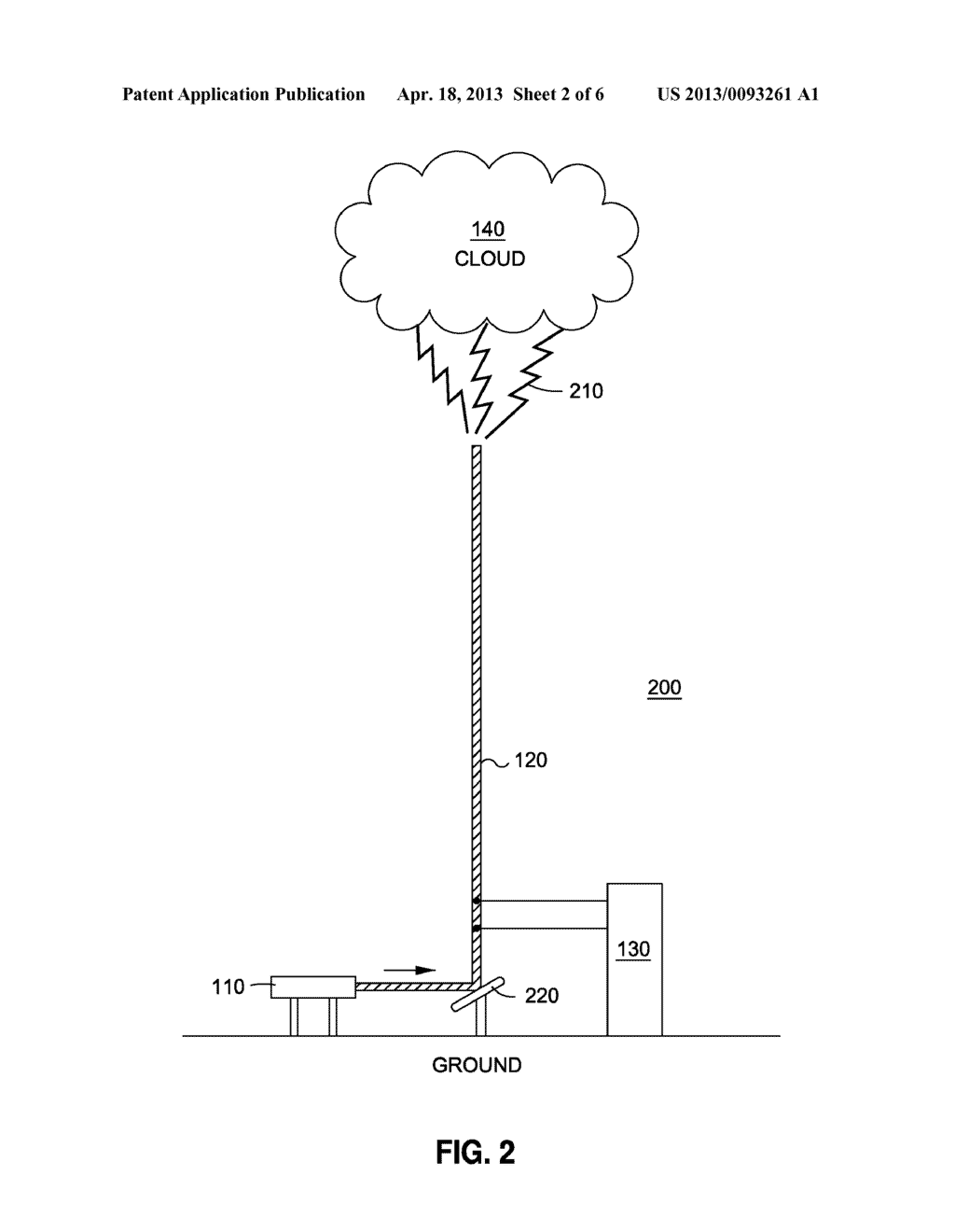 SYSTEM FOR HARVESTING ATMOSPHERIC ELECTRICITY - diagram, schematic, and image 03