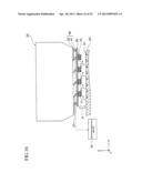 CONNECTING DEVICE, SEMICONDUCTOR WAFER TEST APPARATUS COMPRISING SAME, AND     CONNECTING METHOD diagram and image