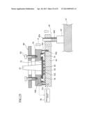 CONNECTING DEVICE, SEMICONDUCTOR WAFER TEST APPARATUS COMPRISING SAME, AND     CONNECTING METHOD diagram and image