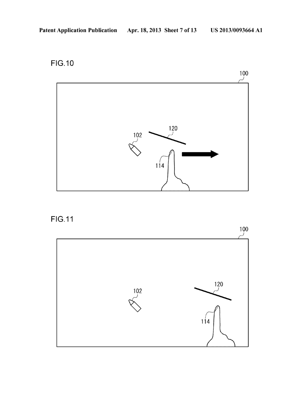 DRAWING DEVICE, DRAWING CONTROL METHOD, AND DRAWING CONTROL PROGRAM FOR     DRAWING GRAPHICS IN ACCORDANCE WITH INPUT THROUGH INPUT DEVICE THAT     ALLOWS FOR INPUT AT MULTIPLE POINTS - diagram, schematic, and image 08