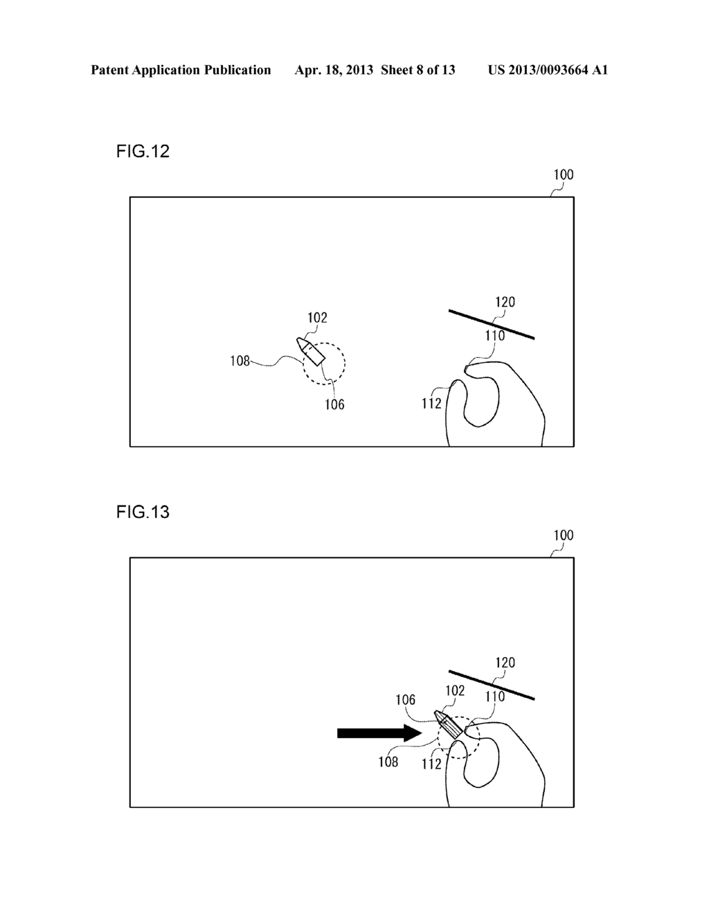 DRAWING DEVICE, DRAWING CONTROL METHOD, AND DRAWING CONTROL PROGRAM FOR     DRAWING GRAPHICS IN ACCORDANCE WITH INPUT THROUGH INPUT DEVICE THAT     ALLOWS FOR INPUT AT MULTIPLE POINTS - diagram, schematic, and image 09