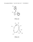 METHODS AND APPARATUS FOR TRANSMITTING/RECEIVING CALLIGRAPHED WRITING     MESSAGE diagram and image