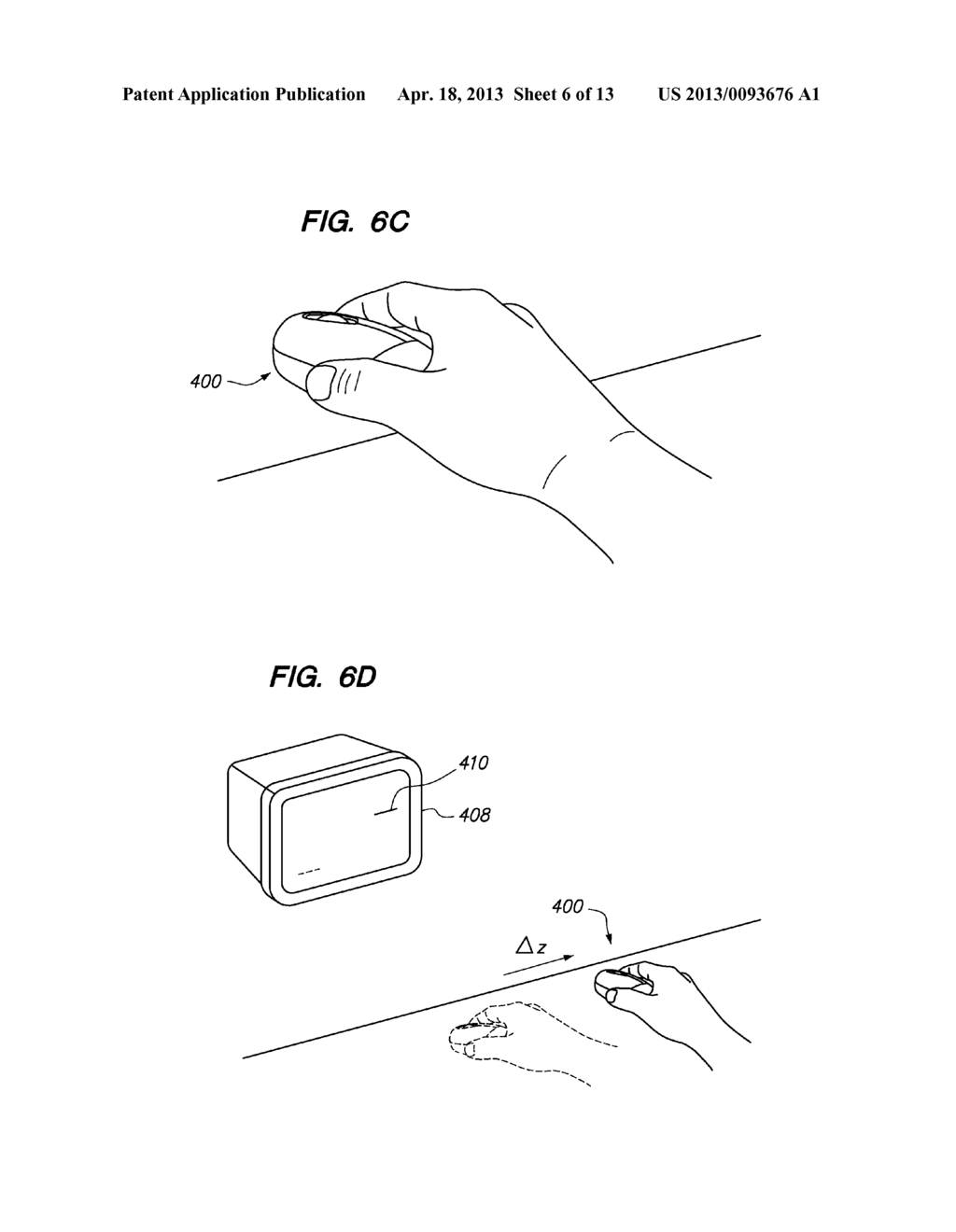 3D Pointing Devices and Methods - diagram, schematic, and image 07